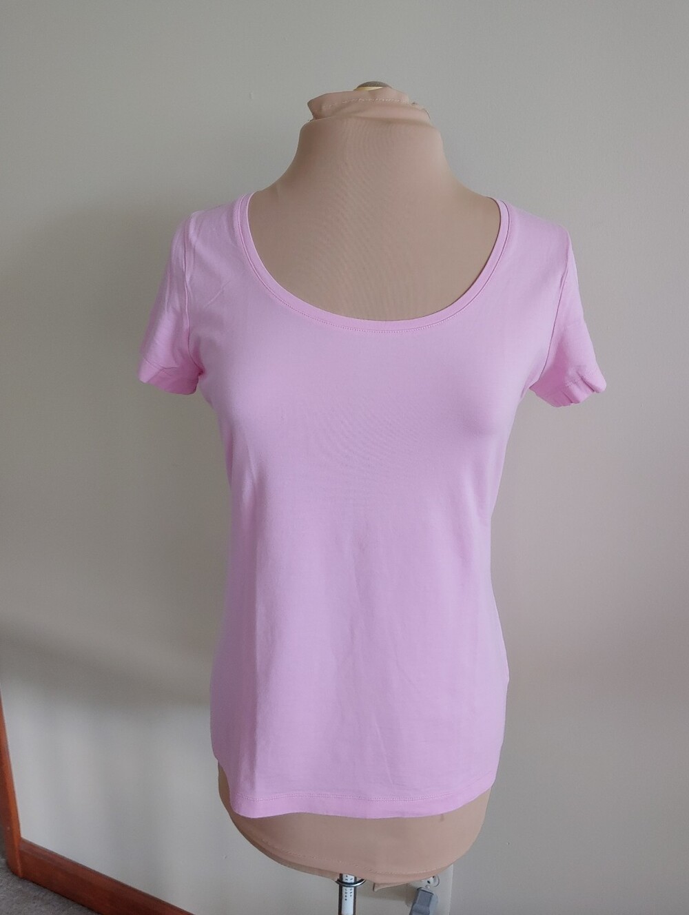 EUC Lands' End Women's Tee Pink/Purple M
